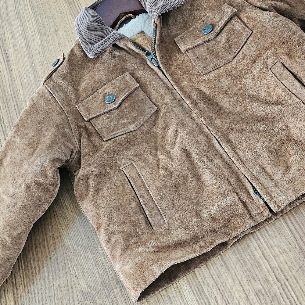 Baby Gap Calf Suede Jacket - Picture 3 of 9